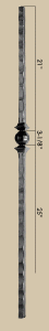 Hammered Bar